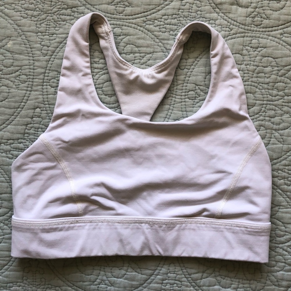 Lululemon White Sports Bra